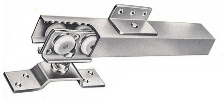 Guida in alluminio porte scorrevoli  71/ 90 cm kit