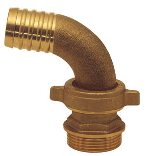 Raccordo portagomma ott 3 pz curvo d 40x1.1/2