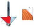 Fresa widia per smussare 40-10606  45 gradi