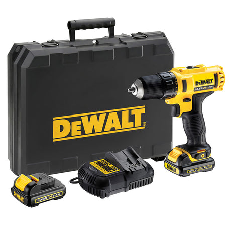 Dewalt trapano 2 bat. lit 10,8v 2,0ah dcd710d2