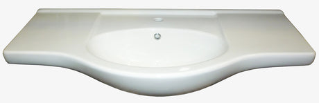 Lavabo in ceramica  cm.105 per mobile eva