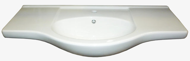 Lavabo in ceramica  cm.105 per mobile eva