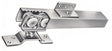Guida in alluminio porte scorrevoli 151/180 cm kit