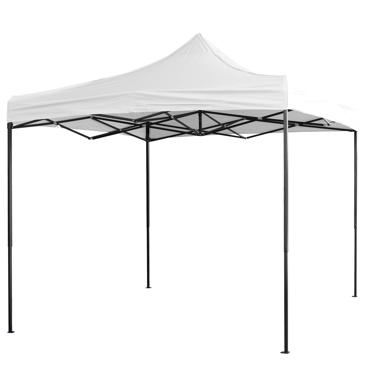 Gazebo in acciaio easy flex 300x300 cm bianco 1207e