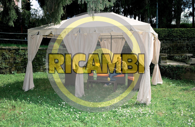 Set teli laterali per gazebo armonia