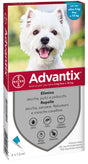 Bayer advantix spot on 4 pipette cani  4-10 kg