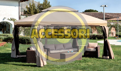 Set teli laterali per gazebo adventure magnum