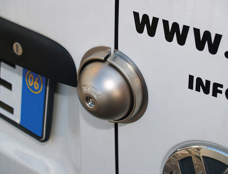 Coppia lucchetto ufo per portelli furgone