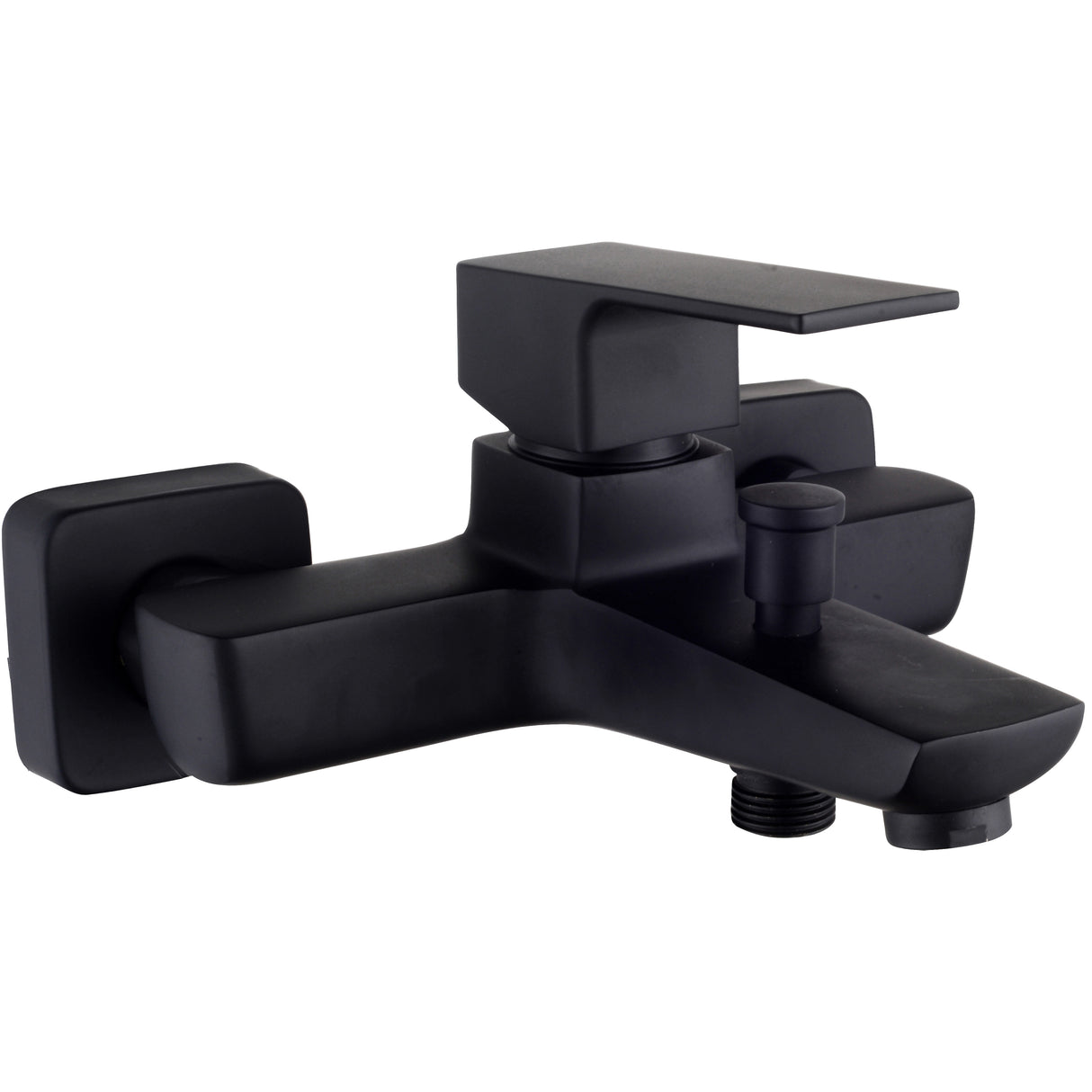Serie elegant gruppo vasca miscelatore nero opaco