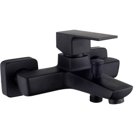 Serie elegant gruppo vasca miscelatore nero opaco