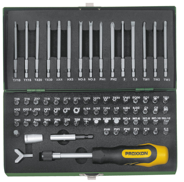 Proxxon 23107 inserti speciali set 75 pz