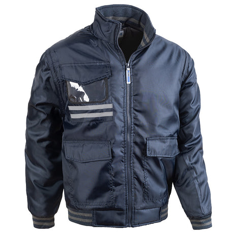 Giubbino quick blu mis.  l