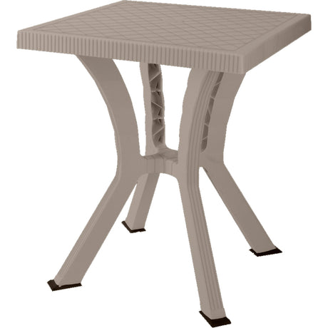 Tavolo rigoletto elite cm 60x60 tortora