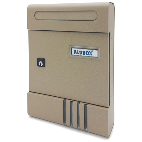 Cassetta postale alubox se 20,4x7x29 cm sabbia
