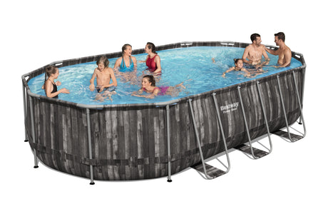Piscina c/telaio ovale com.610x366x122h 5611r