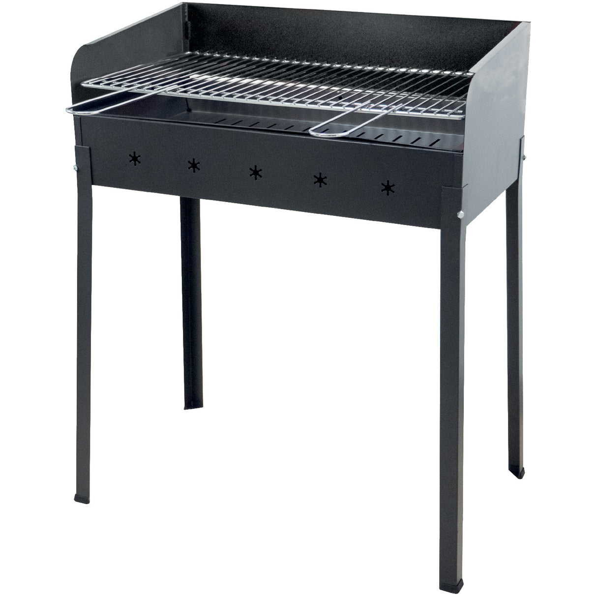 Barbecue in acciaio stella 50x40x90 cm