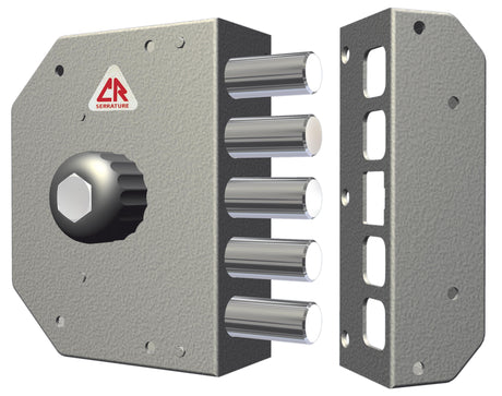 C.r. 3000 serratura sicurezza c/pomolo 5 caten