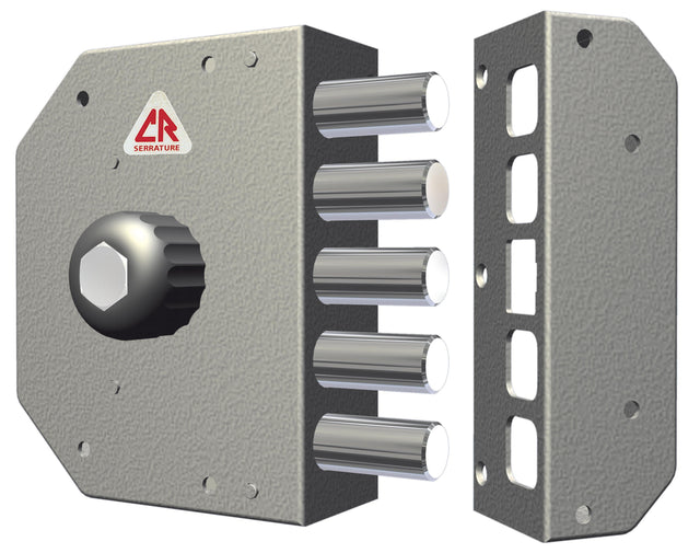C.r. 3000 serratura sicurezza c/pomolo 5 caten