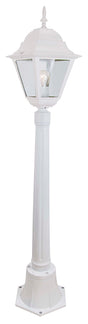 Lampione new york h 110 cm 1 luce bianco
