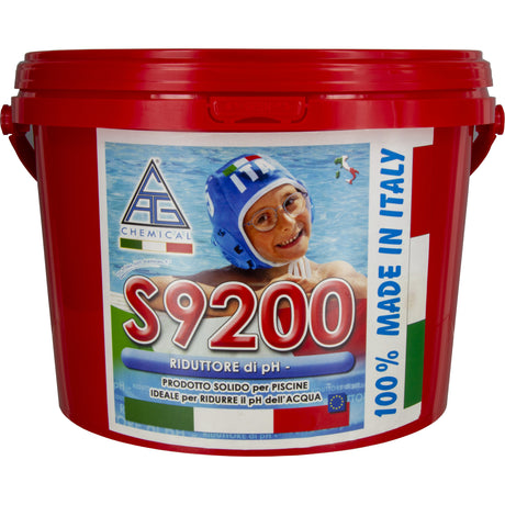 Correttore (ph-) solido x piscine kg. 8 s9200