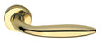 Maniglia zama new soft c/bocchet inoxbrass oro