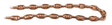 Catena antifurto quadra rivestita 10x150