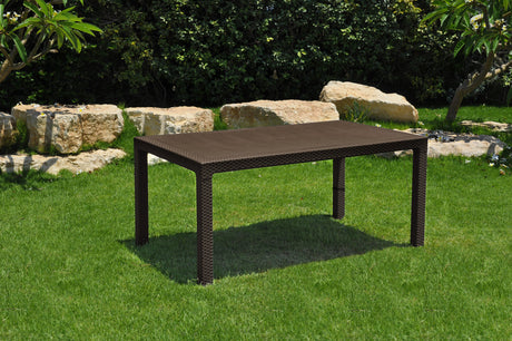 Keter tavolo melody 160x94xh74 cm brown