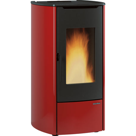 Stufa pellet marina idro 11 bordeaux