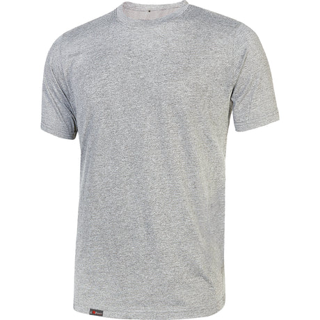 U-power t-shirt linear grigio chiaro tg.  m