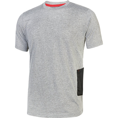 U-power t-shirt road grigio tg.  l