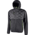 U-power giaccone spock grigio-verde taglia xl