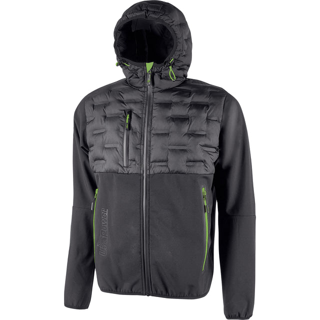 U-power giaccone spock grigio-verde taglia xxl