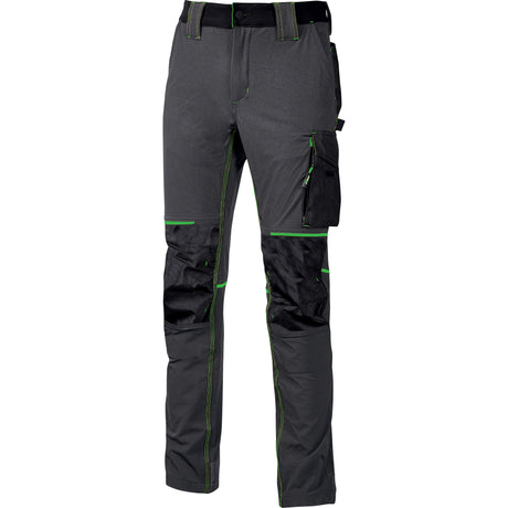 U-power pantalone atom slim fit grigio-verde tg.m