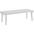 Tavolo bergen 160/220x90x74h bianco