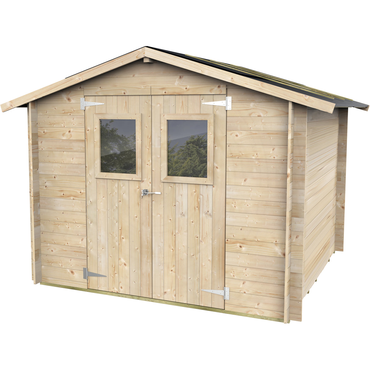 Casetta legno augusta c/pavimento 249x198x206 cm