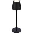 Lampada da tavolo bt10008 batt ricaricab nero