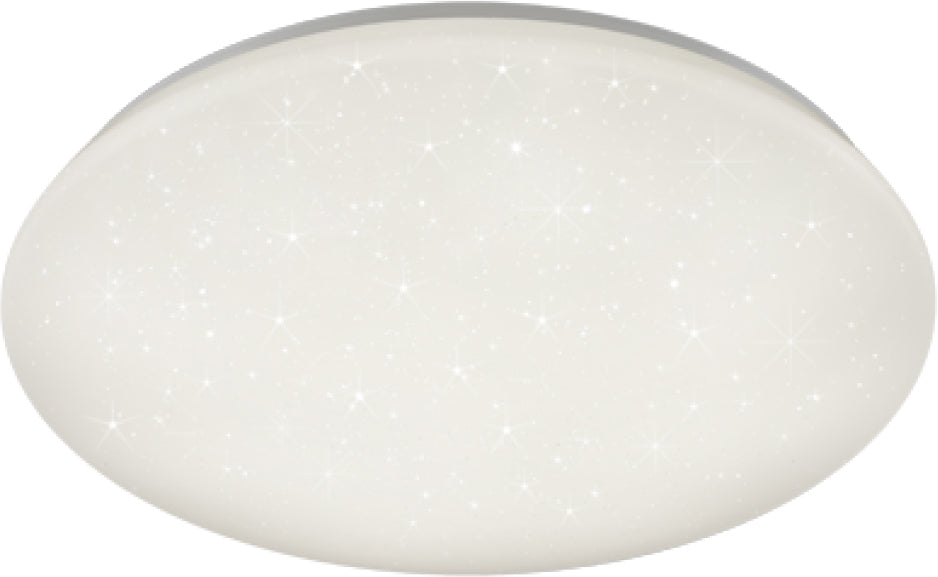 Plafoniera led putz bianco stelle 12w 4000k d.50