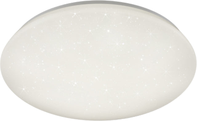 Plafoniera led putz bianco stelle 12w 4000k d.50