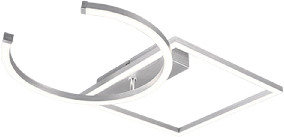 Plafoniera led pivot con snodo 23,5w 4000k alluminio