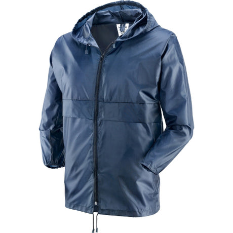 Giacca k-way impermeabile all rain blu tg. m