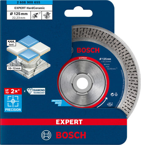 Bosch-a disco diamantato expert ceramica d 125 mm