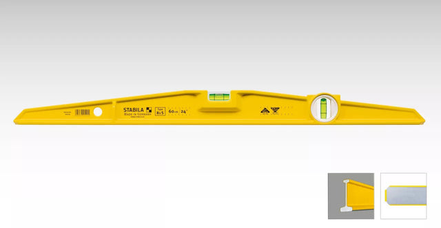 Livella a 2 bolle stabila 81 s da 60 cm