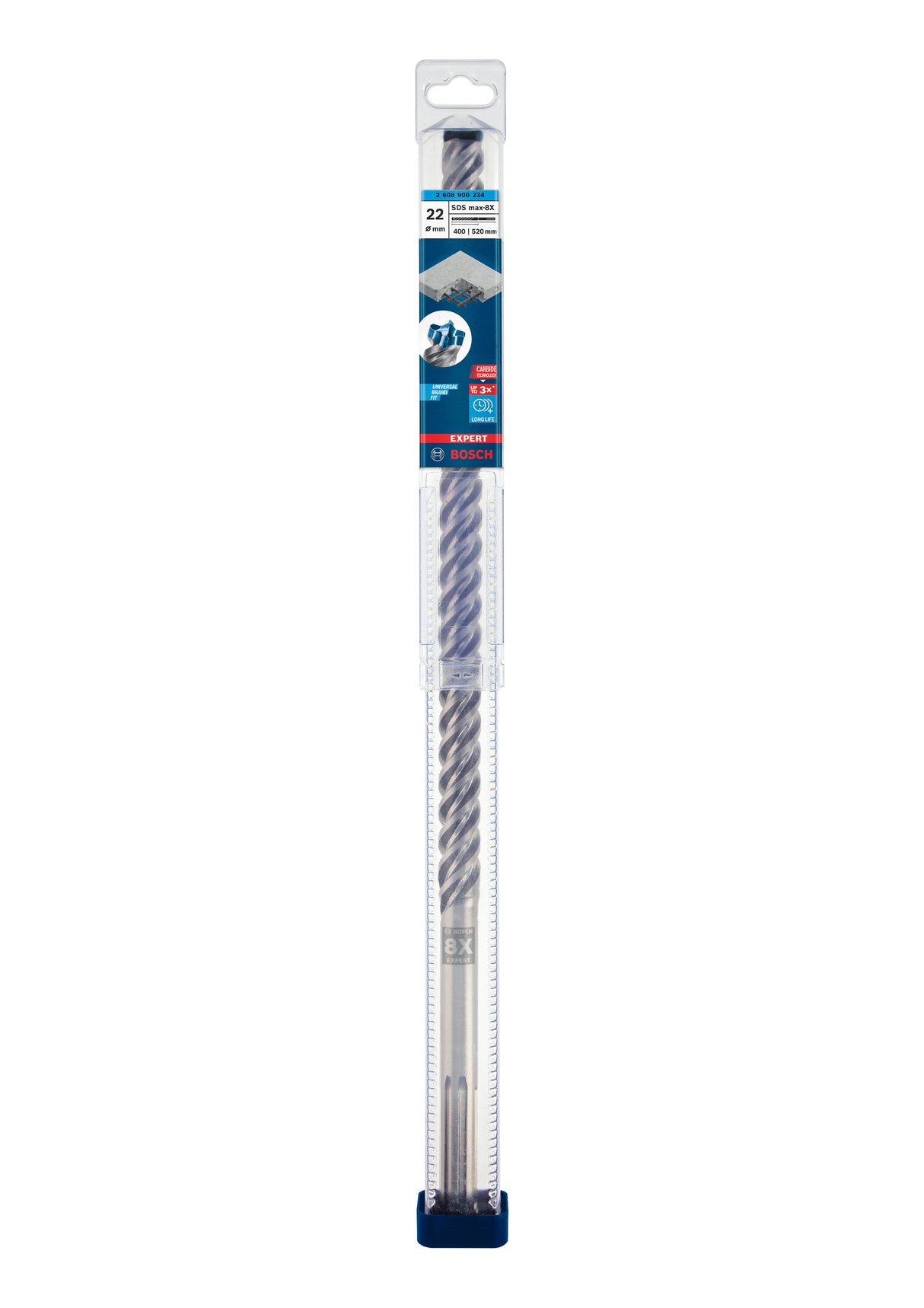 Bosch-a punta sds max-8x expert 22x400x520 mm