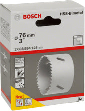 Bosch-a sega a tazza bimetallica hss d  76