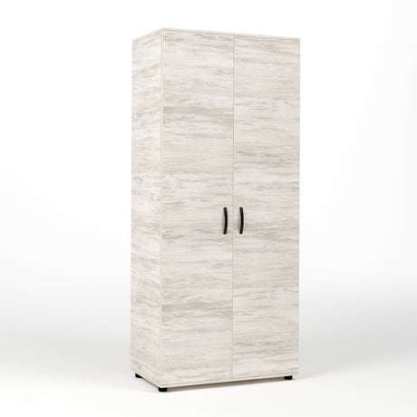 Kit armadio 2 ante  80x52x205 cm bianco ven.k083