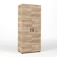 Kit armadio 2 ante  80x52x205 cm rovere m. k358