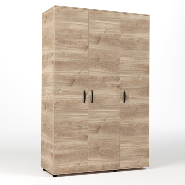 Kit armadio 3 ante 120x52x205 cm rovere m. k358