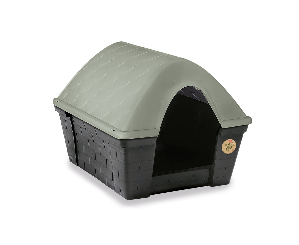 Casa felice media green line verde/grigio ardesia