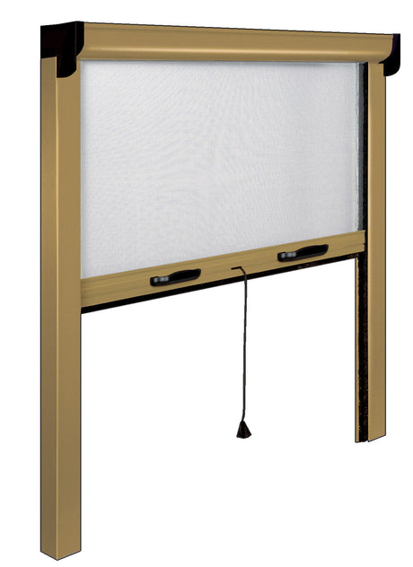 Zanzariera irs opera  80x160 cm vertic bronzo