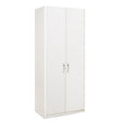 Linea modern armadio 2a bianco fr. cm 210x91x52